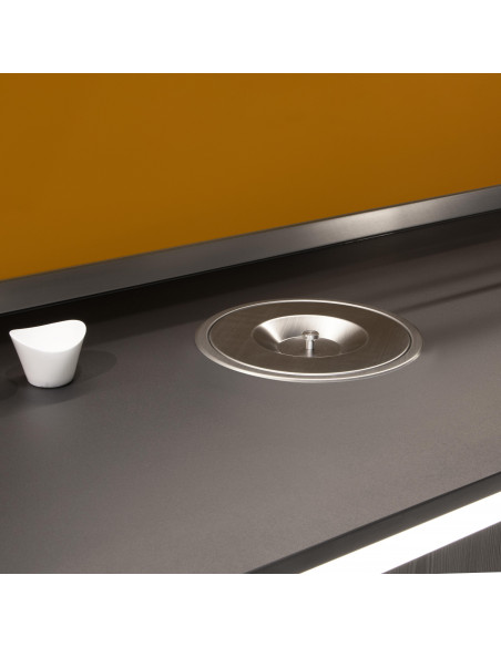 Poubelle encastrable Recycle pour plan de travail de cuisine EMUCA 8199665