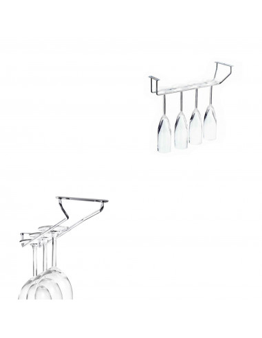 Porte-verres Supra pour meubles. EMUCA 8938011