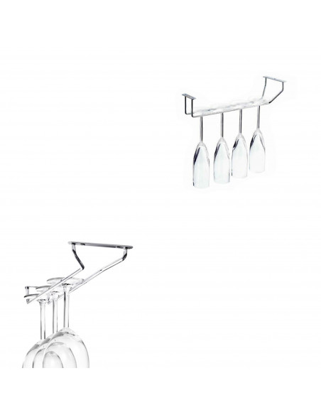 Porte-verres Supra pour meubles. EMUCA 8938011