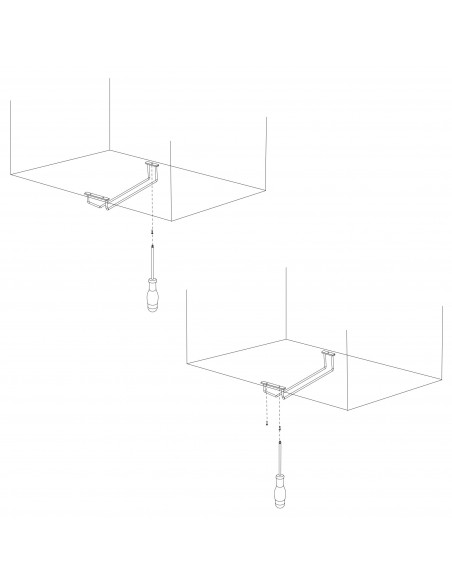 Porte-verres Supra pour meubles. EMUCA 8938011