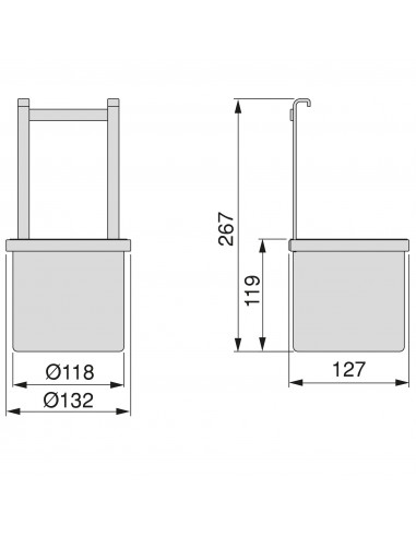 Range-couverts Titane EMUCA 8965035