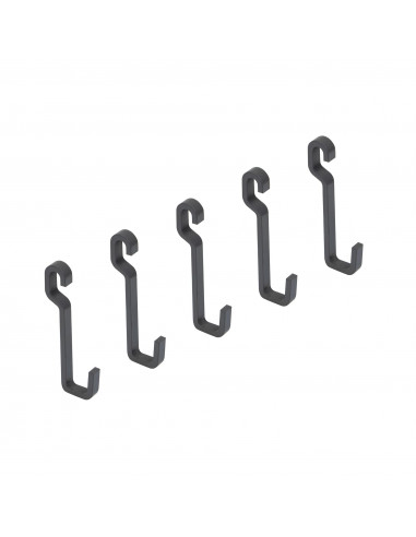 Accessories de cuisine Titane à  accrocher sur un profilè fixè au mur. EMUCA 8965735
