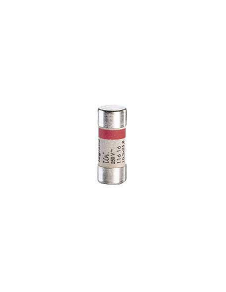 Cartouche cylindrique domestique 10,3x25,8mm sans voyant 10A LEGRAND 011610