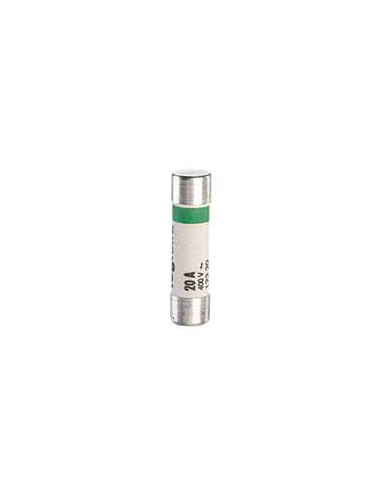 Cartouche cylindrique domestique 8,5x31,5mm avec voyant 20A LEGRAND 012420