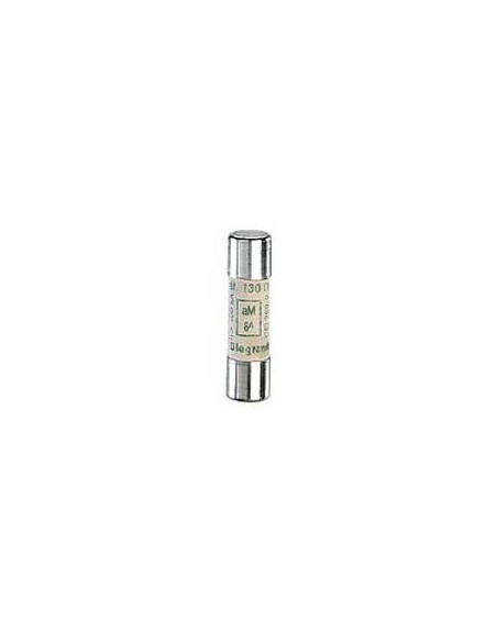 Cartouche industrielle cylindrique type aM 10x38mm sans voyant 0,25A LEGRAND 013092