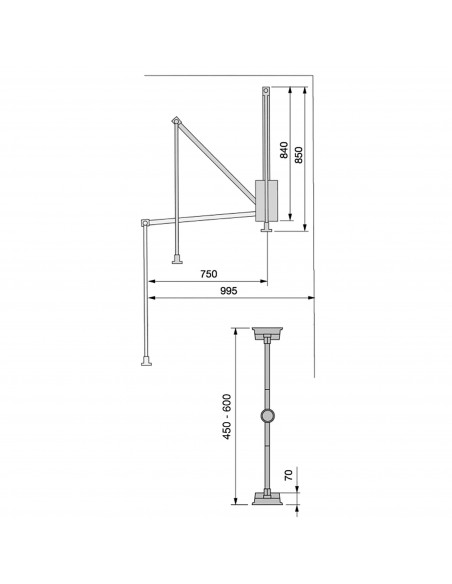 Hang pour armoire EMUCA 9283711