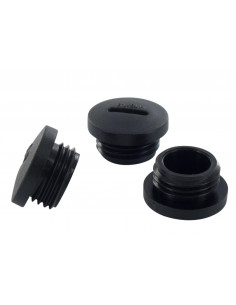 Bouchon bombé noir ISO 32 BLM 104325 2