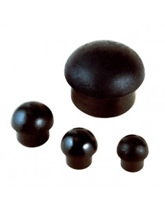 Obturateur polyamide noir ISO 40 BLM 107402