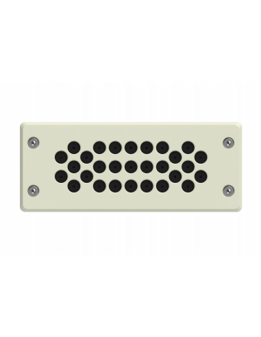 Plaque passe-câble 29 entrées (4-7 mm) BLM 145029