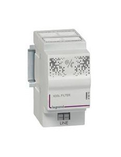 Filtre maître et répartiteur téléphonique 3 sorties et 1 sortie modem 2 modules LEGRAND 413015 2
