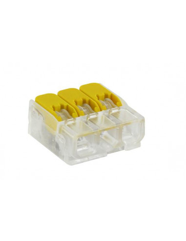 EASY CONNEX leviers jaune 3 entrées BLM 475130