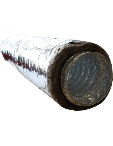 GAINE SOUPLE ISOLEE 25 MM GAINABLE HABITAT ECOSOFT D250 LONGUEUR 10M UNELVENT GSI GH ECOSOFT 250 L10M 810805