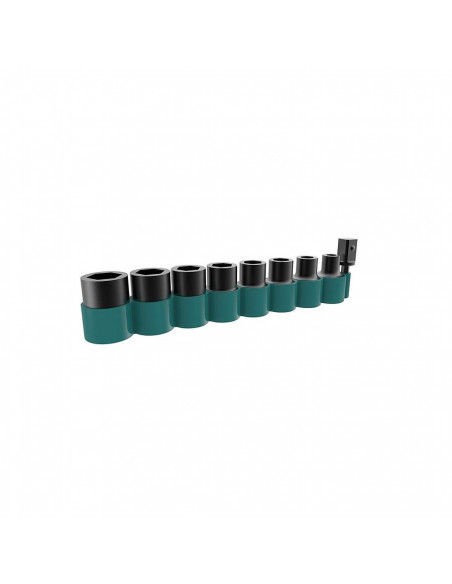 Jeu d’adaptateurs de 8 douilles avec adaptateur 3/8" MAKITA B-54651