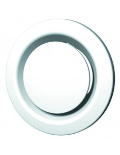 Bouche plastique réglable de 10 à 75 m3/h manchette à griffes D80 mm S&P (UNELVENT) 853572 2