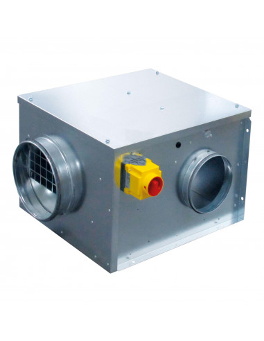 Caisson C4 500 m3/h flux en ligne inter de proximité CACB-N 005 L / I S&P UNELVENT 238598