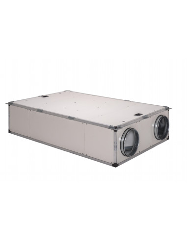 Centrale double flux Très Haut rendement 93% horiz gauche 400 m3/h mono Ecowatt CADB HE D 04 LH ECOWATT S&P UNELVENT 240630