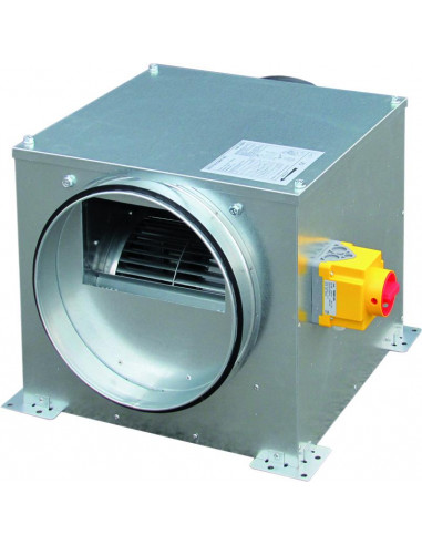 Caisson Ecowatt iso 10 mm 700 m3/h D 250 mm inter prox CATB 07/I-ISO 10 ECOWATT S&P UNELVENT 244067