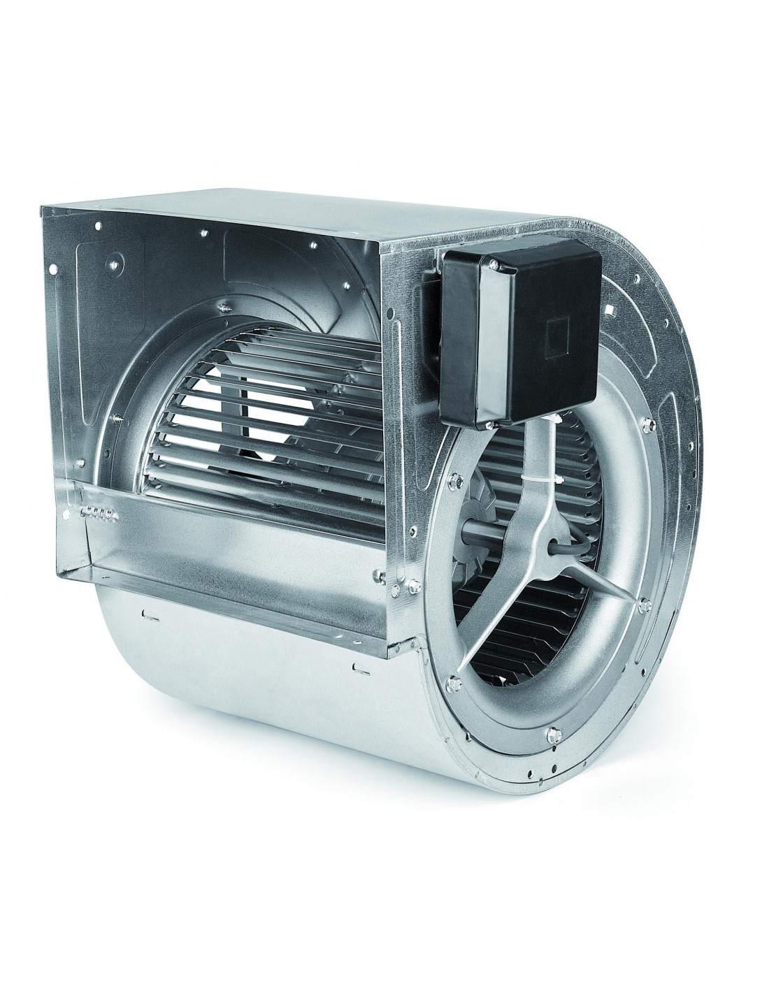 Moto-ventilateur centrifuge à incorporer, 510 m3/h, mono 230V, 2 pôles, 155  W S&P (UNELVENT) 338979