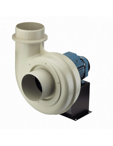 Moto-ventilateur centrifuge polypropylène 830 m3/h 0,25 kW monophasé 230V CMPB/4-160 S&P UNELVENT 321658
