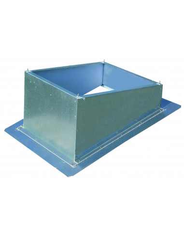 Costière inclinée isolée 20° taille 2 pour TAH/V 030/040 ou TNH/V 355/400 COSTIERE 20° TAILLE 2 ISO S&P UNELVENT 961036