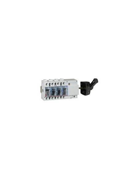 VISTOP TETRAPOLAIRE 125A COMMANDE LATERALE NOIRE LEGRAND 022546