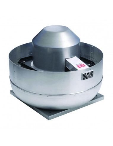 Tourelle VERTICALE CAPOT ALUMINIUM 400°C2H TRIPHASE 8 POLES 4800M3H CTVT/8-450 S&P UNELVENT 204011