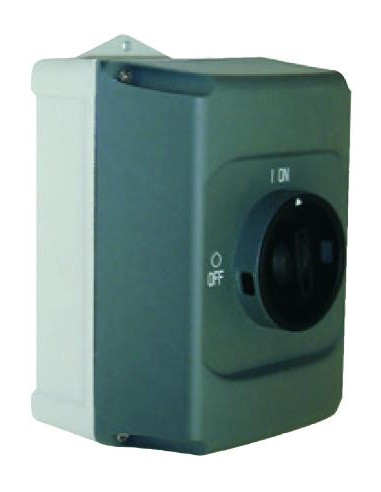COMMANDE M/A + DISJONCTEUR MAGNETOTHERM POUR MOTEUR 1 VITESSE INT MAX 40A DEMA 40 S&P UNELVENT 700210
