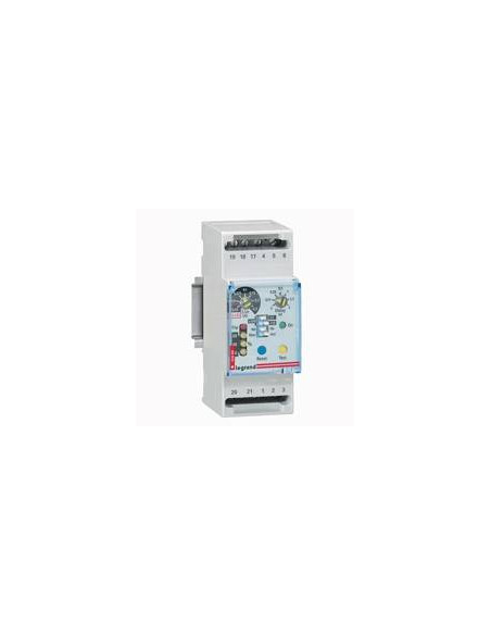 Relais différentiel pour DPX et DPX³ enclipsable sur rail 2 modules LEGRAND 026088