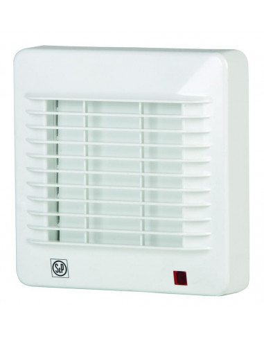 Aérateur standard 95 m3/h temporisation réglable D100 mm EDM 100 R S&P UNELVENT 400161