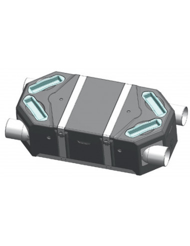 VMC DOUBLE FLUX EXTRA PLATE FLEXEO210FL UNELVENT 600093