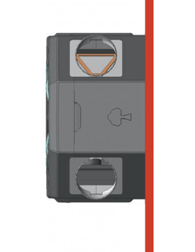 VMC DOUBLE FLUX EXTRA PLATE FLEXEO210FL UNELVENT 600093