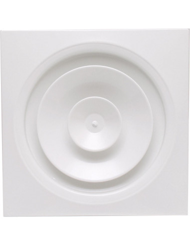 Diffuseur circulaire à jet réglable pour faux plafond blanc D raccord 315 mm GCI/P 315 S&P UNELVENT 852425
