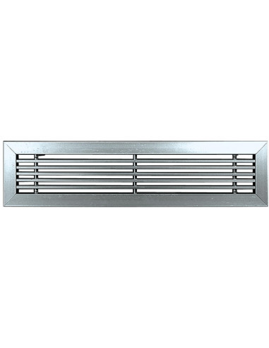Grille linéaire de soufflage/reprise blanc 460 à 1380 m3/h D 1000 x 100 mm GLF 1000X100 BLANCHE S&P UNELVENT 850249