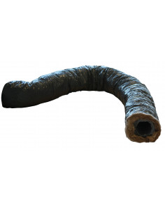 GAINE PVC ECOSOFT ZERO PHTALATE ISOLATION 25MM DIAMETRE 80MM LONGUEUR 10M UNELVENT GP ISO 80-10M ECOSOFT 813940 2