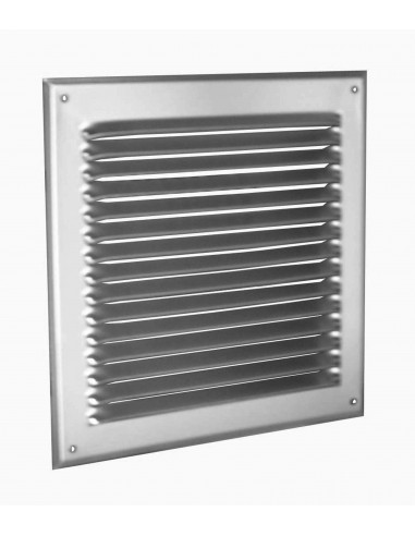 Grille de soufflage/reprise d'air extérieur alu 680 à 830 m3/h D 340 x 340 mm GRA600 S&P UNELVENT 872196
