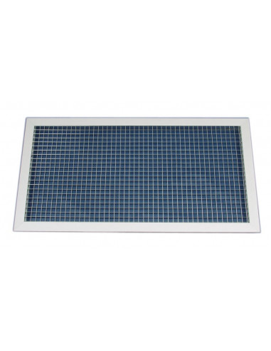 Grille de reprise à mailles fixes alu 1260 à 2270 m3/h D 400 x 400 mm GRM 400 X400 S&P UNELVENT 852499