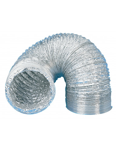 Gaine souple aluminium classement M0 D 200 mm longueur 10 m GSA 200 M0/10M S&P UNELVENT 820207