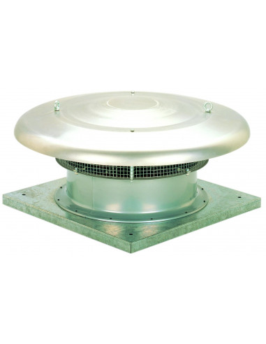Tourelle d'extraction horizontale 5600 m3/h 4 pôles mono 230V D 450 mm HCTB/4-450-B S&P UNELVENT 204220