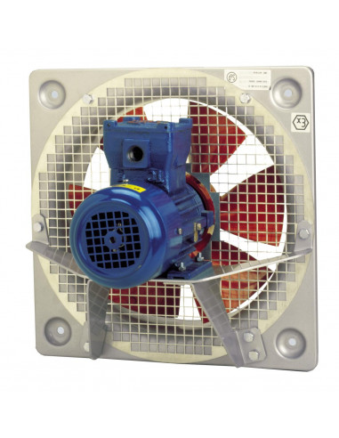 Ventilateur hélicoïde mural ATEX antidéflagrant 8000 m3/h mono 230V D 450 mm HDB/4-450 EXD S&P UNELVENT 105544