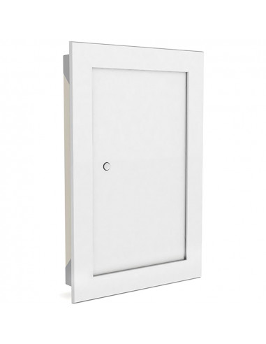 Volet de désenfumage à portillon installation verticale blanc D 380 x 630 mm KAMOUFLAGE H BLC S&P UNELVENT 710532