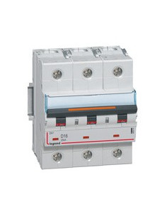 DX3 DISJONCTEUR TRIPHASE D16 25KA LEGRAND 409833