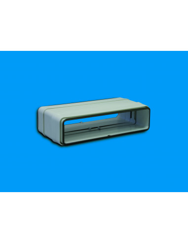 Manchon droit à joints rectangulaire 55x220 mm/circulaire D 125 mm gamme TUBPLA MCRV 125 S&P UNELVENT 831022