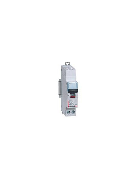 DISJONCTEUR DNX3 1P+N 10A 4500A/6KA AUTO LEGRAND 406881