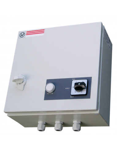Autotransformateur triphasé 3,8 A IP55 RMTA 3,8 S&P UNELVENT 707868
