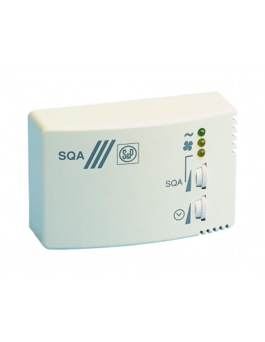 Sonde de qualité d'air temporisée tout ou rien par mesure d'opacité 1 A SQA S&P UNELVENT 704074