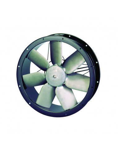 Ventilateur tubulaire aluminium 38 500 m3/h 4 poles D800 mm Tri 400V,pales G TCBT/4-800/G S&P UNELVENT 023128