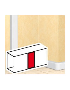 Joint de couvercle largeur 65mm pour goulotte DLP monobloc blanc LEGRAND 010801 2