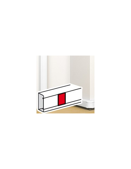 Joint de couvercle pour toute goulotte à clippage direct Mosaic blanc LEGRAND 075669