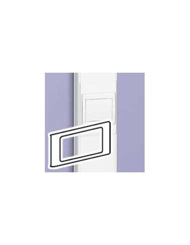 Support universel 2 postes pour goulotte DLP monobloc avec couvercle 85mm LEGRAND 010923