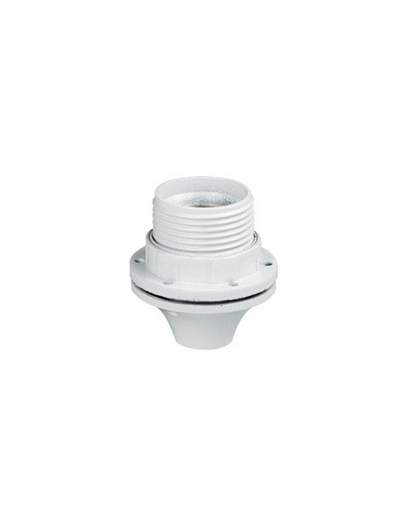 Douille culot E27 à chemise demi-filetée et bague matière isolante 4A 150W LEGRAND 091134